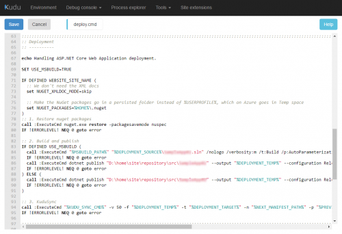 Azure App Service and ASP.NET Core RC2