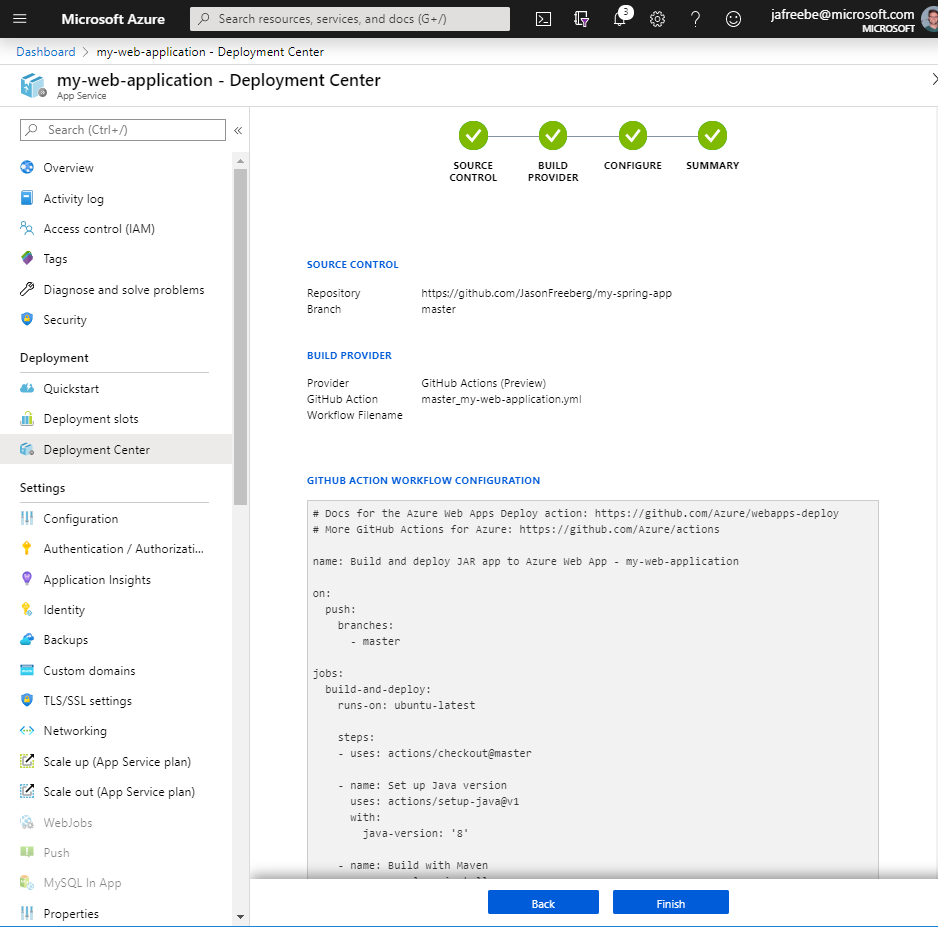 Select GitHub Actions